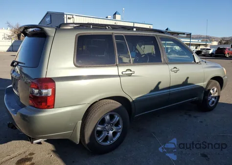 2007 Toyota Highlander V6 from USA, damaged, VIN JTEDP21A170132528